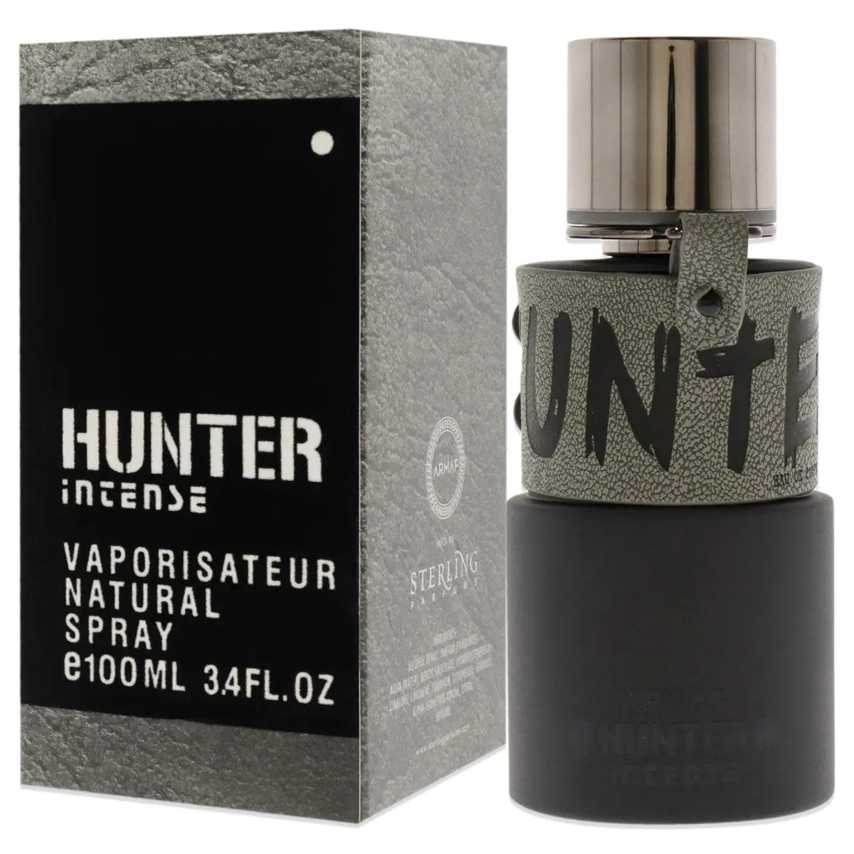 Armaf Hunter Intense for Men Eau de Toilette Spray, 3.4 oz | Long-Lasting Fragrance Avelisse