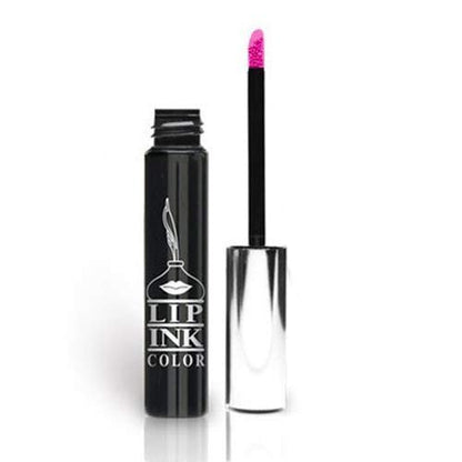 LIP INK Hot Pink Liquid Lipstick – 100% Smearproof, Long-Lasting, Waterproof, Vegan, Organic, Kosher, Natural Botanical Lip Color (0.25 fl oz)