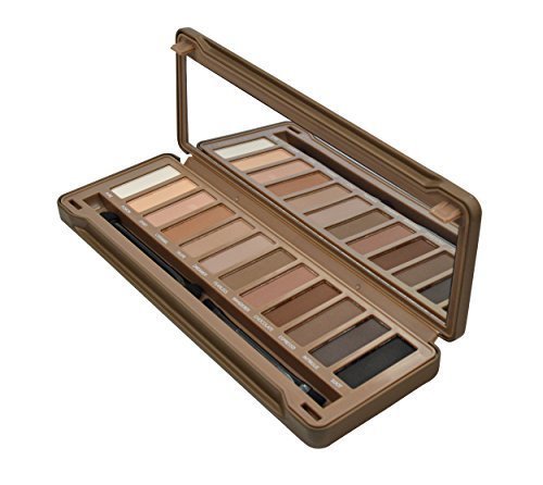 BYS Eyeshadow Palette - 12 Matte Eyeshadows with 2 Applicators, 12g/0.42oz - görsel 5