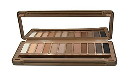 BYS Eyeshadow Palette - 12 Matte Eyeshadows with 2 Applicators, 12g/0.42oz