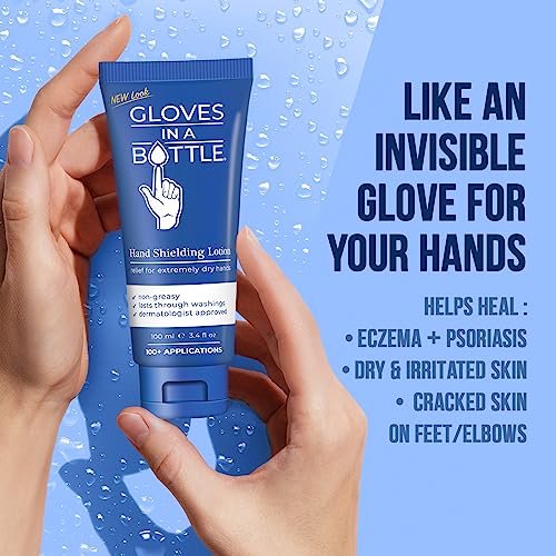 Gloves In A Bottle Shielding Lotion 3.4oz/100ml Tube + 2oz Combo - Second Skin for Hands & Body Avelisse