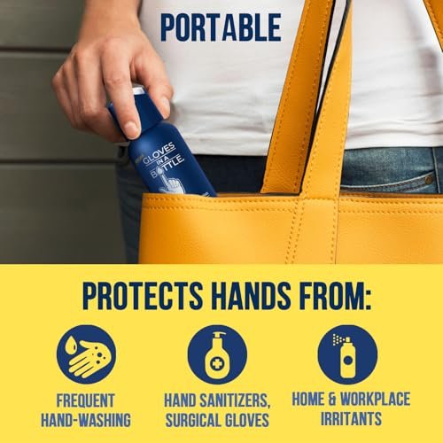 Gloves In A Bottle Shielding Lotion 3.4oz/100ml Tube + 2oz Combo - Second Skin for Hands & Body Avelisse