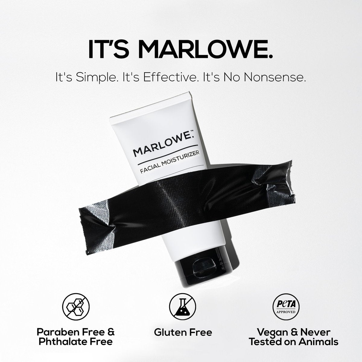 MARLOWE. No. 123 Facial Moisturizer for Men - Daily Face Lotion with Aloe Vera & Green Tea Extract, 6 oz, Lightweight, Non-Greasy, Fresh Aloe Citron Scent - görsel 7