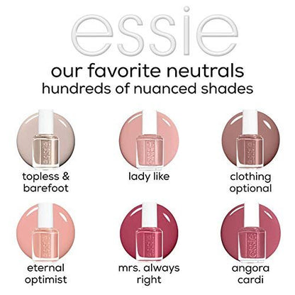 essie Nail Polish, Glossy Shine Finish, Clothing Optional, 0.46 fl. oz. - Berry Avelisse