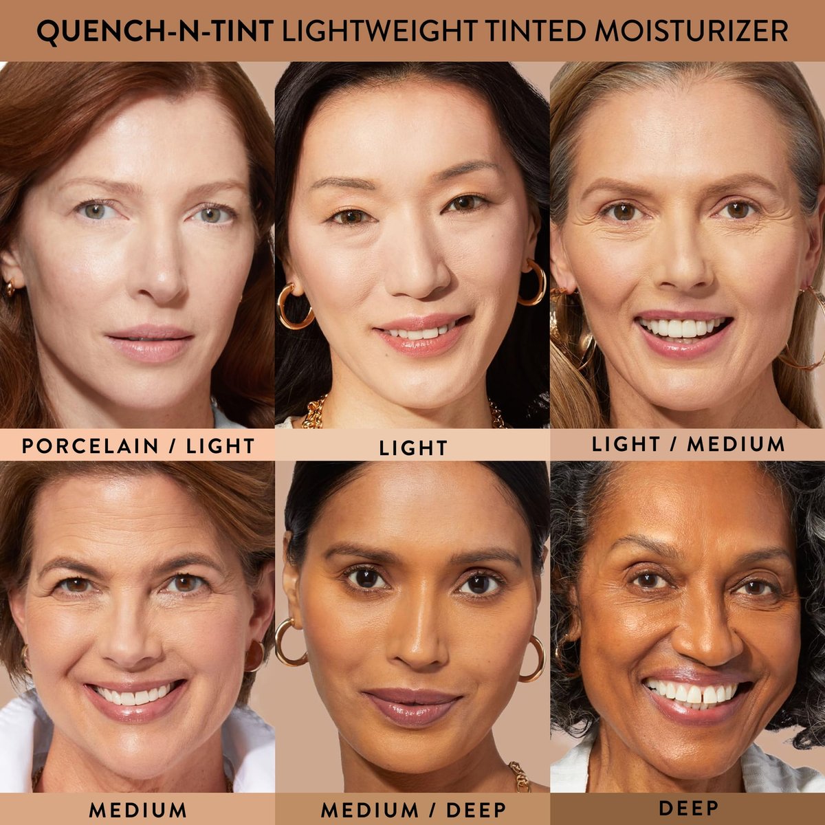 LAURA GELLER NEW YORK Quench-n-Tint Tinted Moisturizer - Medium | Sheer to Light Coverage with Hyaluronic Acid, Natural Glow Finish - görsel 11