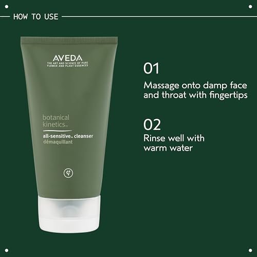 Aveda Botanical Kinetics All-Sensitive Cleaner – Gentle Fragrance-Free Facial Cleanser for Sensitive Skin, 5.0 fl oz - görsel 10