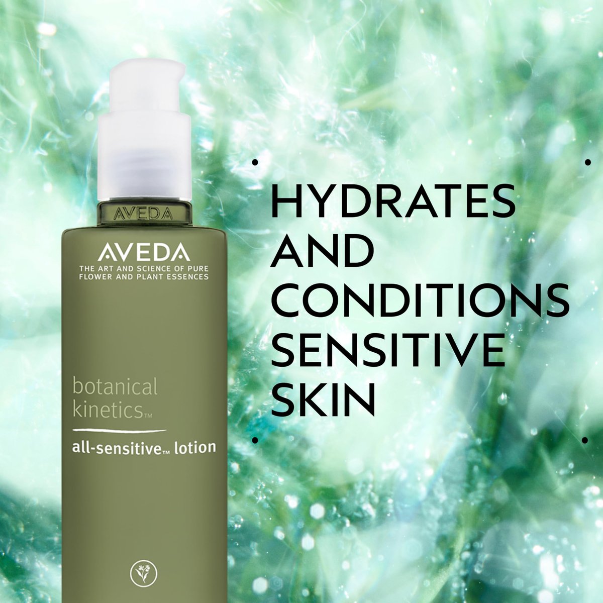 Aveda Botanical Kinetics All-Sensitive Lotion – Fragrance-Free Daily Moisturizer for Sensitive Skin, 5 Fl Oz Avelisse