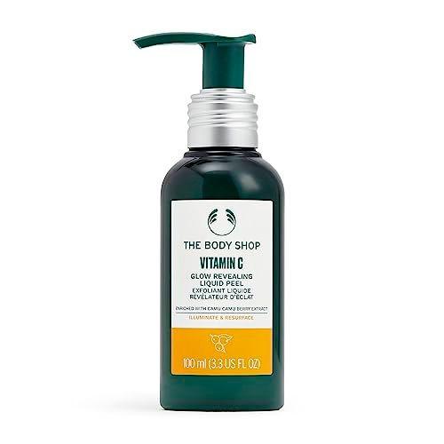 The Body Shop Vitamin C Glow-Revealing Liquid Peel - Illuminating & Resurfacing Facial Peel - 3.3 Fl Oz Avelisse