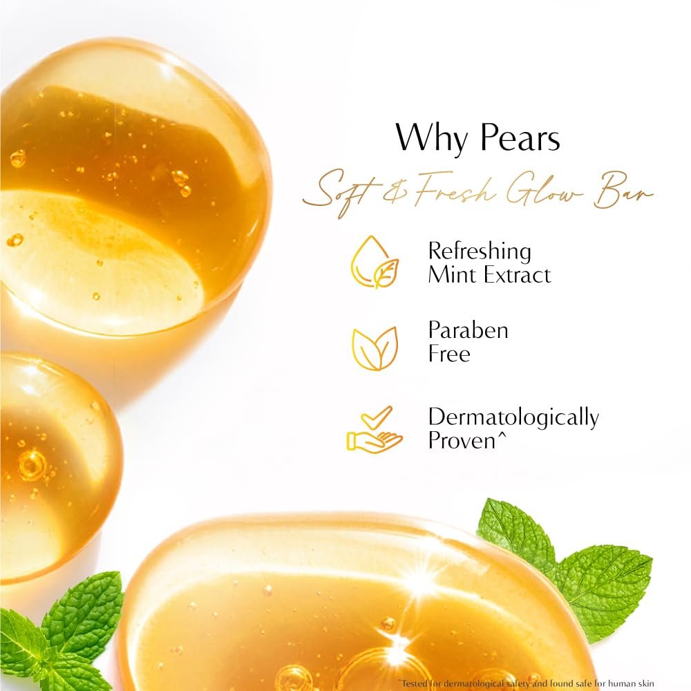Pears Soft and Fresh Bathing Bar 125g (Buy 3 Get 1 Free) - görsel 12