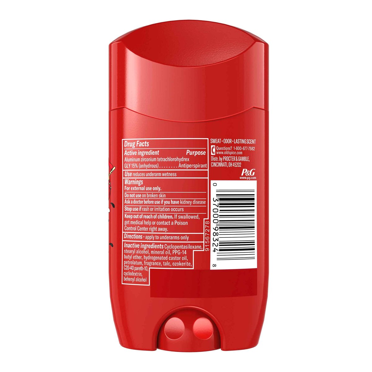 Old Spice Wild Collection Krakengard Antiperspirant & Deodorant, 2.6 Ounce (Pack of 3) Avelisse