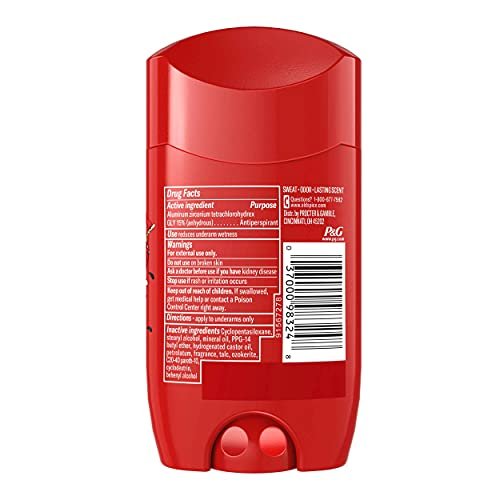 Old Spice Wild Collection Krakengard Antiperspirant & Deodorant, 2.6 Ounce (Pack of 3) Avelisse