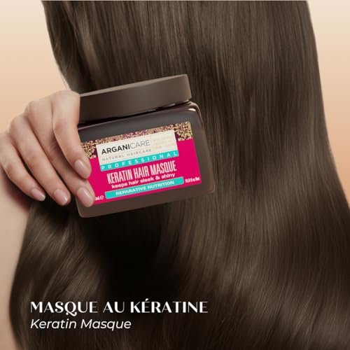 Arganicare Keratin Repair & Nutritious Mask for Dry and Damaged Hair - 16.91 fl oz - görsel 10