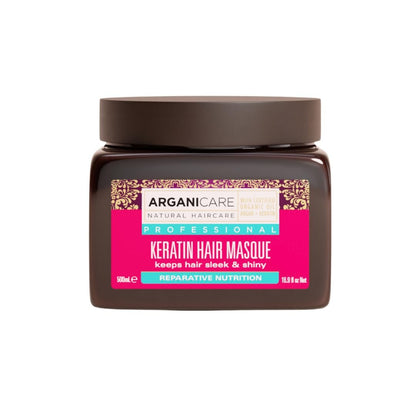 Arganicare Keratin Repair & Nutritious Mask for Dry and Damaged Hair - 16.91 fl oz