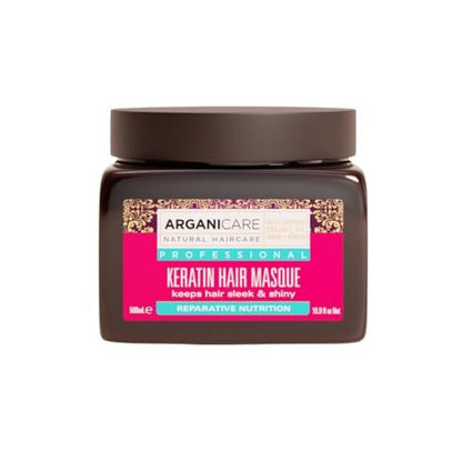 Arganicare Keratin Repair & Nutritious Mask for Dry and Damaged Hair - 16.91 fl oz