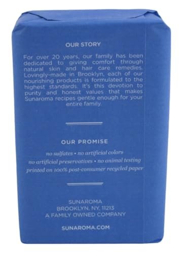 Sunaroma Conditioning Goat's Milk Bar Soap - 8 Ounce (Pack of 3) Avelisse