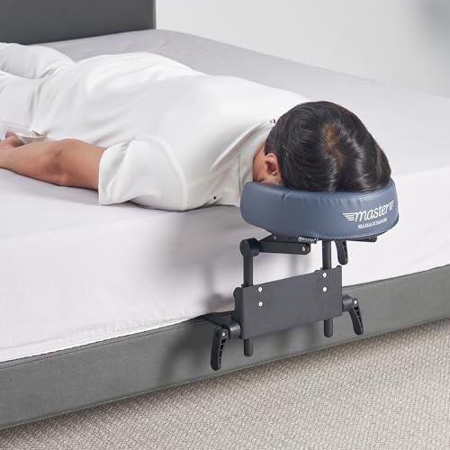 Master Massage Home Mattress Top Massage Kit - Royal Blue (Crescent) - Lightweight Aluminum Frame Avelisse