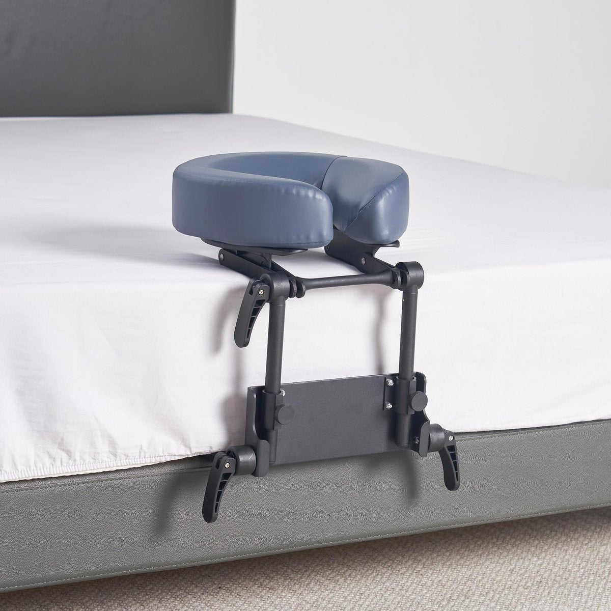 Master Massage Home Mattress Top Massage Kit - Royal Blue (Crescent) - Lightweight Aluminum Frame Avelisse