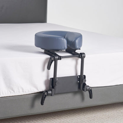 Master Massage Home Mattress Top Massage Kit - Royal Blue (Crescent) - Lightweight Aluminum Frame Avelisse