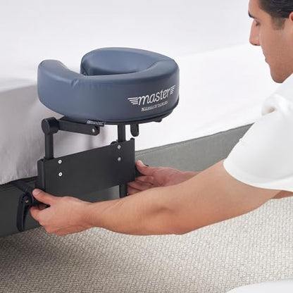 Master Massage Home Mattress Top Massage Kit - Royal Blue (Crescent) - Lightweight Aluminum Frame Avelisse