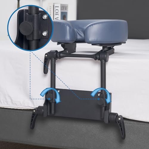 Master Massage Home Mattress Top Massage Kit - Royal Blue (Crescent) - Lightweight Aluminum Frame Avelisse