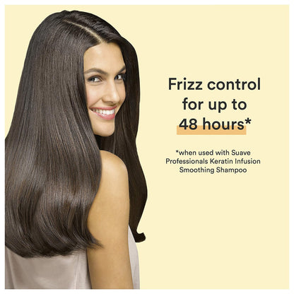 Suave Professionals Keratin Infusion Smoothing Shampoo & Conditioner Set - 28 oz (Pack of 4)