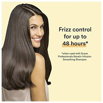 Suave Professionals Keratin Infusion Smoothing Shampoo & Conditioner Set - 28 oz (Pack of 4)