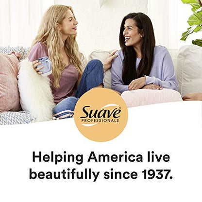 Suave Professionals Keratin Infusion Smoothing Shampoo & Conditioner Set - 28 oz (Pack of 4)