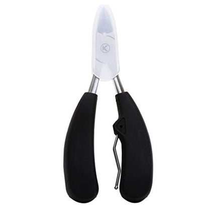 Kohm Toenail Clippers – Extra-Wide Blade & Non-Slip Grip for Thick, Ingrown & Fungal Nails – Heavy Duty Nail Cutter for Seniors, Men, Women & Pets Avelisse