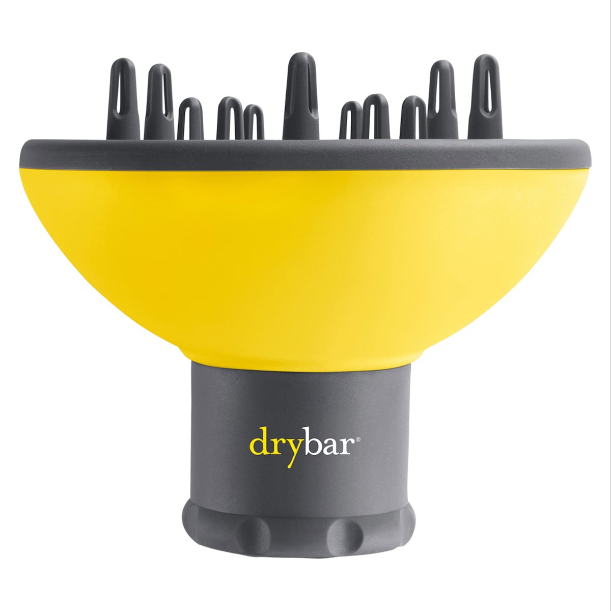 Drybar The Bouncer Diffuser – Yellow & Grey Hair Diffuser for Voluminous Curls Avelisse