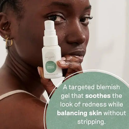 Balance Me Congested Skin Serum - Natural Acne Treatment with Kanuka & Moringa, Non-Drying Spot Serum for Oily, Combination & Sensitive Skin (0.5 fl oz) Avelisse