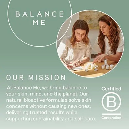 Balance Me Congested Skin Serum - Natural Acne Treatment with Kanuka & Moringa, Non-Drying Spot Serum for Oily, Combination & Sensitive Skin (0.5 fl oz) Avelisse