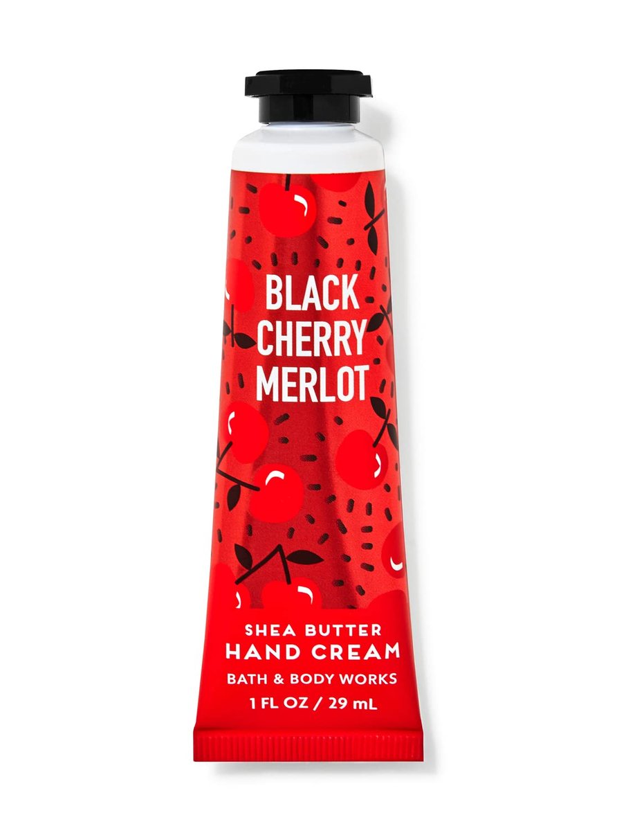 Bath & Body Works Shea Butter Hand Cream - Black Cherry Merlot (1 oz) Avelisse