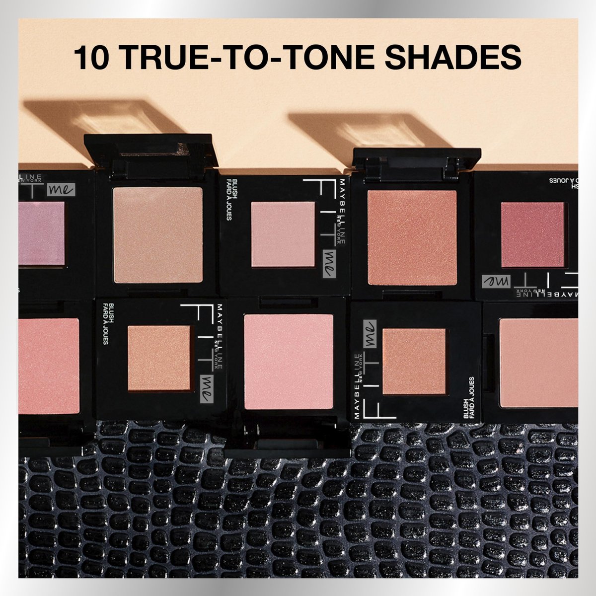 Maybelline Fit Me Blush - Plum 45 - Lightweight, Blendable, Long-Lasting All-Day Blush for a Natural Flush - görsel 9