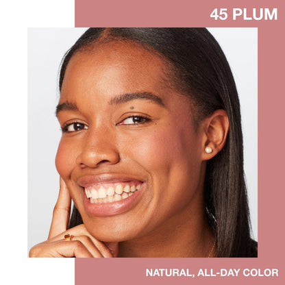 Maybelline Fit Me Blush - Plum 45 - Lightweight, Blendable, Long-Lasting All-Day Blush for a Natural Flush