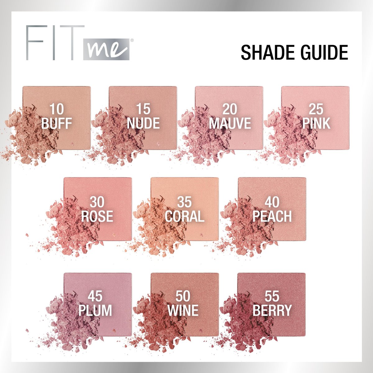 Maybelline Fit Me Blush - Plum 45 - Lightweight, Blendable, Long-Lasting All-Day Blush for a Natural Flush - görsel 5