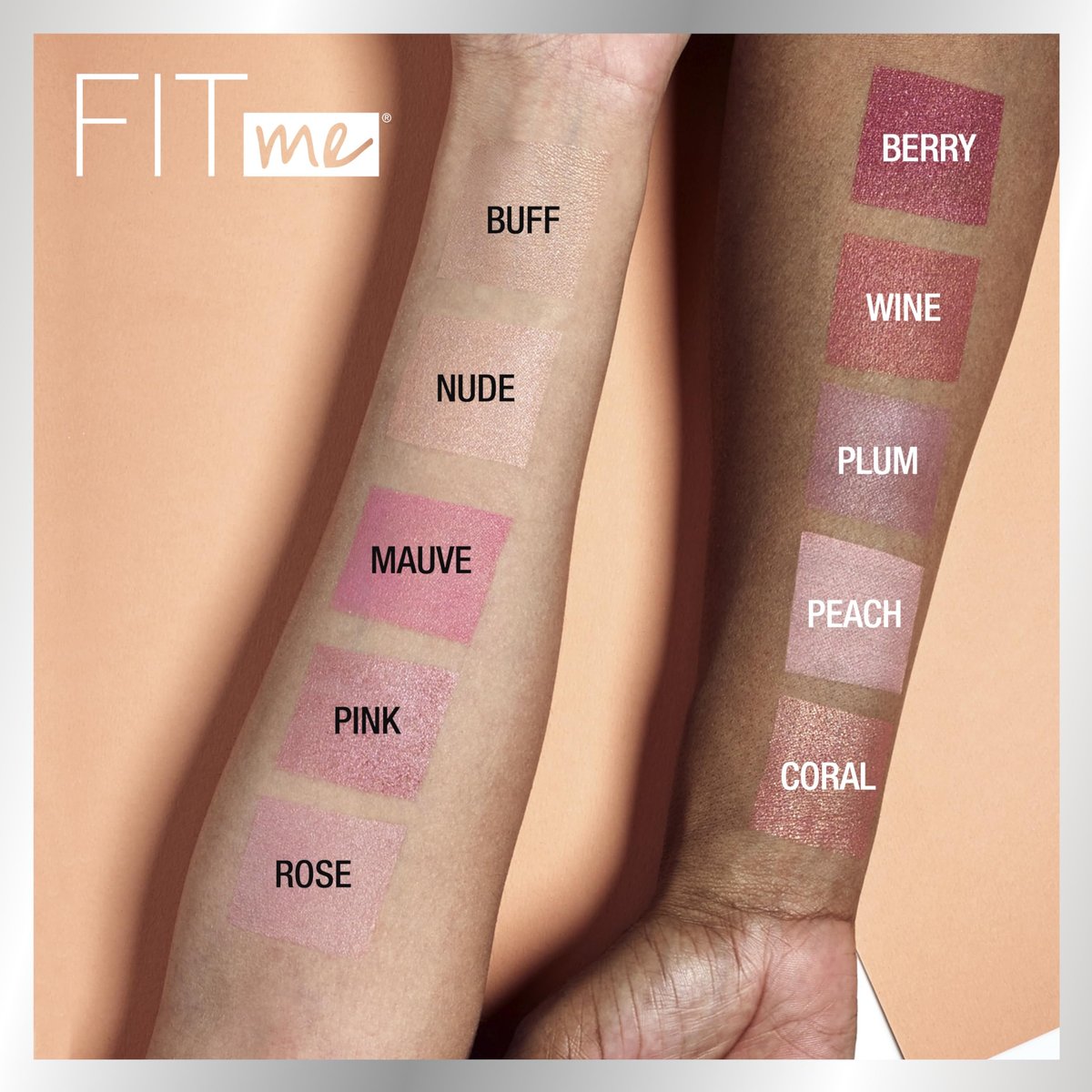 Maybelline Fit Me Blush - Plum 45 - Lightweight, Blendable, Long-Lasting All-Day Blush for a Natural Flush - görsel 13