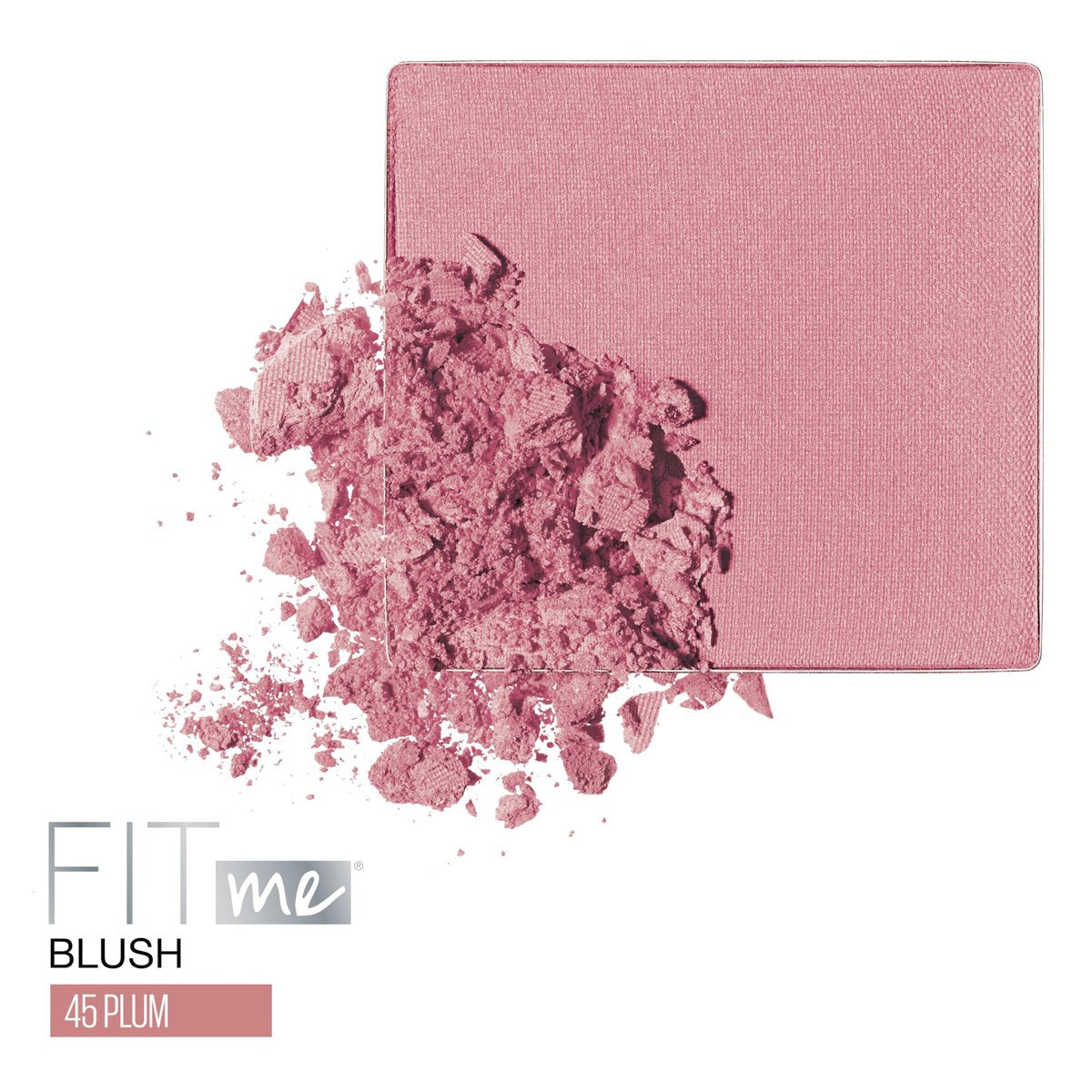 Maybelline Fit Me Blush - Plum 45 - Lightweight, Blendable, Long-Lasting All-Day Blush for a Natural Flush - görsel 11