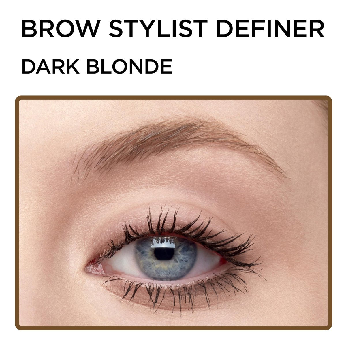 L'Oreal Paris Brow Stylist Definer Waterproof Eyebrow Pencil - Ultra-Fine Mechanical Pencil for Natural Hair-Like Strokes, Dark Blonde - görsel 7