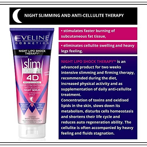 Eveline Cosmetics Slim Extreme 4D Body Modelling & Lifting Serum & Cream - Firming & Toning Treatment Avelisse