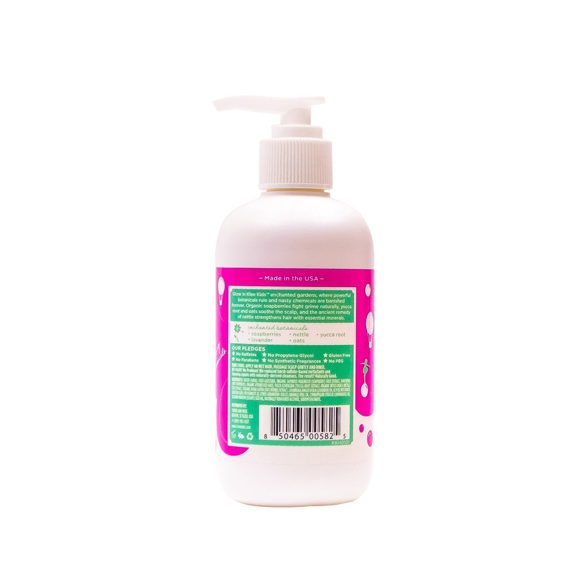 Klee Kids Enchanted Shampoo and Charmed Conditioner Duo Set - 16 oz - Natural, Gentle Hair Care for Children Avelisse