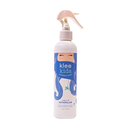 Klee Kids Natural Magical Detangler – Coconut Oil & Marshmallow Extract, 8 oz – Sulfate-Free, Paraben-Free, No Artificial Fragrances Avelisse