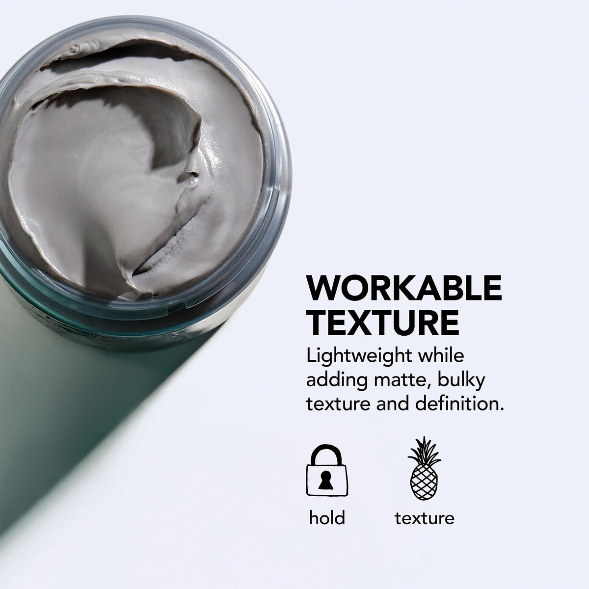 Bumble and bumble. Sumoclay Matte Texture Clay – Workable Texture, Moldable Hold & Matte Finish with Kaolin Clay for Short Fine to Medium Wavy, Straight Hair, 1.5 oz Avelisse