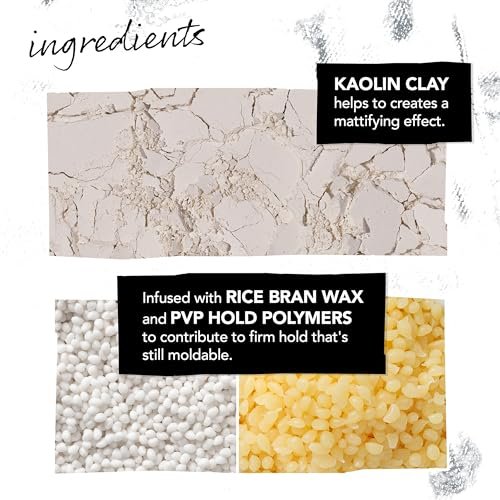 Bumble and bumble. Sumoclay Matte Texture Clay – Workable Texture, Moldable Hold & Matte Finish with Kaolin Clay for Short Fine to Medium Wavy, Straight Hair, 1.5 oz Avelisse