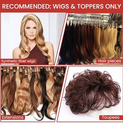 Strong Hold Finishing Hairspray for Wigs & Hair Extensions – Fast Drying, Non-Sticky, Humidity Resistant – 10 Fl Oz Avelisse