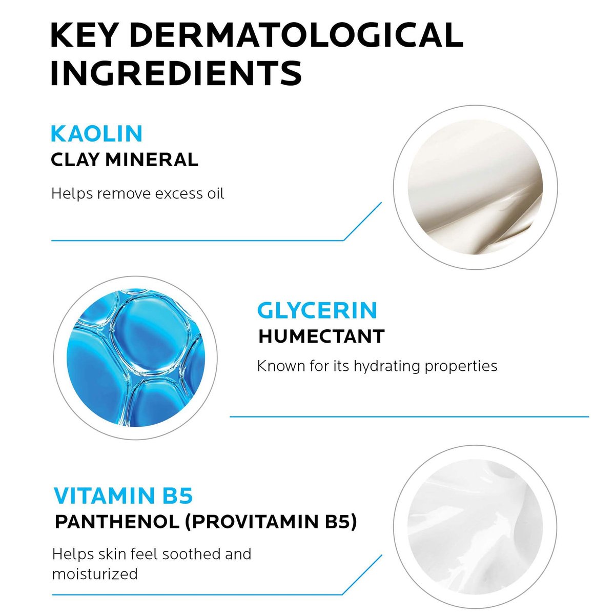 La Roche-Posay Effaclar Clarifying Clay Face Mask for Oily Skin – Unclogs Pores & Controls Shine, 3.38 Fl Oz - görsel 5
