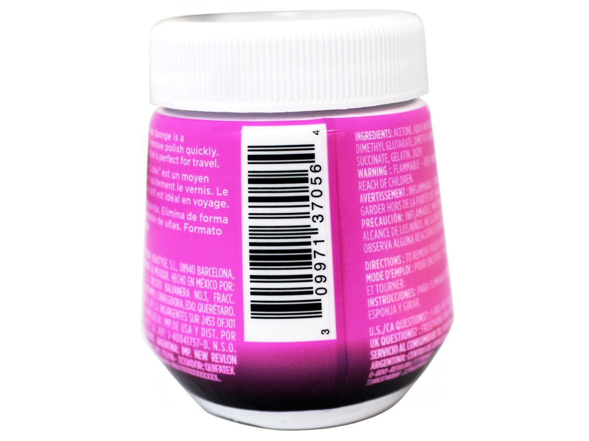Cutex Nail Polish Remover Twist & Scrub Sponge 1.75 oz - 2 Pack - görsel 9