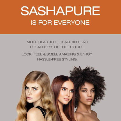 SASHAPURE Masque Restorative 8 Ounce Jar Sulfate-Free (236ml) - Deep Conditioner for Natural, Curly, and Dry Hair