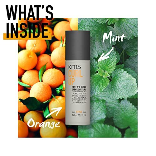 KMS Curlup Control Crème - 5 oz Styling Cream for Defined, Frizz-Free Curls - görsel 8