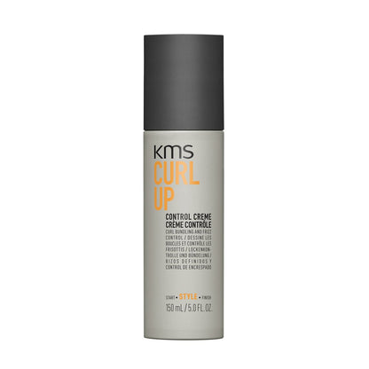 KMS Curlup Control Crème - 5 oz Styling Cream for Defined, Frizz-Free Curls