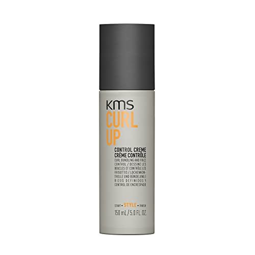 KMS Curlup Control Crème - 5 oz Styling Cream for Defined, Frizz-Free Curls - görsel 2